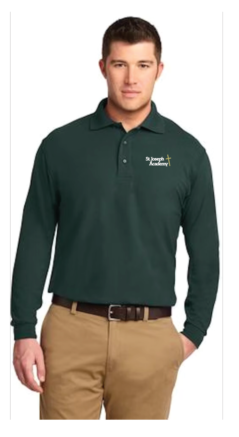 long sleeve polo dress uniform Long Sleeve Auxiliary Alternate Work Uniform Polo